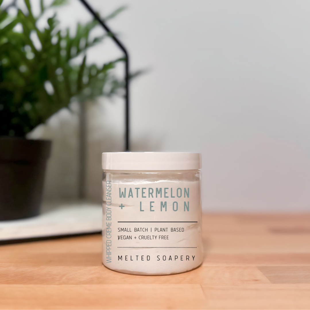 Watermelon + Lemon Whipped Creme Body Cleanser